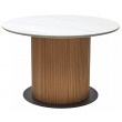 Стол обеденный Q-Home Mesa, D120 см, фиксированный, мрамор матовая керамика / Каркас OAK, QH630M05517 - Фото 6