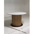 Стол обеденный Q-Home Mesa, D120 см, фиксированный, мрамор матовая керамика / Каркас OAK, QH630M05517 - Фото 7