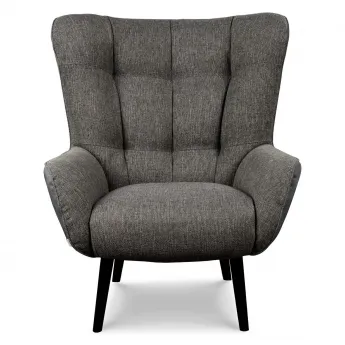Кресло Juliet MOD Interiors, ткань кат. 5 col. Gunny MG 923, кат. 7 col. Nubuk NB 07, MDI.ACH.SL.101