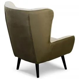 Кресло Juliet MOD Interiors, ткань кат. 5 col. Gunny MG 100, кат. 7 col. Nubuk NB 08, MDI.ACH.SL.96
