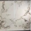 Стол обеденный Q-Home Corner, 120/170 см, раздвижной, керамика глянцевая Golden Jade Solid Ceramic / каркас белый, QH614M05545 - Фото 4