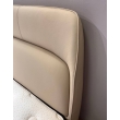 Кровать мягкая Artfabric Petra T04 180х200, Бежевая кожа, AF-01512 - Фото 4