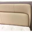 Кровать мягкая Artfabric Petra T04 180х200, Бежевая кожа, AF-01512 - Фото 5