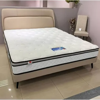 Кровать мягкая Artfabric Petra T04 180х200, Бежевая кожа, AF-01512