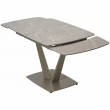 Стол обеденный Q-Home Alatri, 120/150/180 см, раздвижной, матовая керамика Latte Stone Solid / каркас Тауп, QH614M05549 - Фото 8