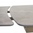 Стол обеденный Q-Home Alatri, 120/150/180 см, раздвижной, матовая керамика Latte Stone Solid / каркас Тауп, QH614M05549 - Фото 10