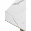 Стол обеденный Q-Home Estebio, 160/240 см, раздвижной, глянцевая керамика Statuario White / каркас серый металлик, QH614M05574 - Фото 11