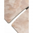 Стол обеденный Q-Home Balde, 140/200 см, раздвижной, глянцевая керамика Amber Jade Solid / каркас черный, QH614M05565 - Фото 10