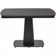 Стол обеденный Q-Home Balde, 140/200 см, раздвижной, матовая керамика Black Marble Solid / каркас черный, QH614M05568 - Фото 6