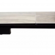 Стол обеденный Q-Home Ivar, 180/260 см, раскладной, матовая керамика Marbles KL-80 / каркас шоколадное золото, QH626M04533 - Фото 9