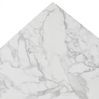 Стол обеденный Q-Home Esmir, 180/240 см, раздвижной, матовая керамика Arabescato Solid / каркас орех, QH614M05811