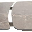 Стол обеденный Q-Home Rivoli, 140/200 см, раздвижной, матовая керамика Latte Stone Solid / каркас Taupe, QH614M05543 - Фото 11