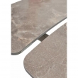 Стол обеденный Q-Home Rivoli, 140/200 см, раздвижной, матовая керамика Latte Stone Solid / каркас Taupe, QH614M05543 - Фото 12