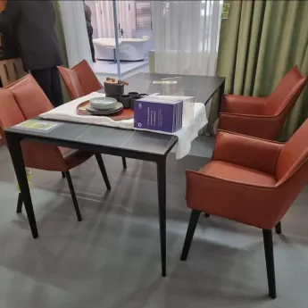 Стол обеденный Q-Home Аликанте, 160 см, керамика, нераскладной, DK-DT-2010-B-160