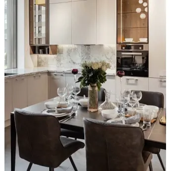 Стол обеденный Q-Home Аликанте, 160 см, керамика, нераскладной, DK-DT-2010-B-160