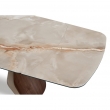 Стол обеденный Q-Home Select, 180/270 см, раздвижной, глянцевая керамика Glossy Toscane / Орех, QH3138 - Фото 7