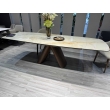 Стол обеденный Q-Home Senti, 180/270 см, раздвижной, глянцевая керамика Glossy Toscane / Орех, QH2463 - Фото 10