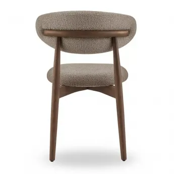 Стул Q-Home Tods (Тодс), Орех / бежевая ткань, QHCHTODS
