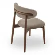 Стул Q-Home Tods (Тодс), Орех / бежевая ткань, QHCHTODS - Фото 3