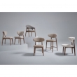 Стул Q-Home Tods (Тодс), Орех / бежевая ткань, QHCHTODS - Фото 6