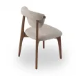 Стул Q-Home Tods 2 (Тодс 2), Орех / бежевая ткань, QHCHTODS2 - Фото 10
