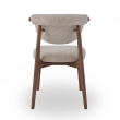 Стул Q-Home Tods 2 (Тодс 2), Орех / бежевая ткань, QHCHTODS2 - Фото 13