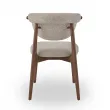 Стул Q-Home Tods 2 (Тодс 2), Орех / бежевая ткань, QHCHTODS2 - Фото 13