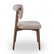 Стул Q-Home Tods 2 (Тодс 2), Орех / бежевая ткань, QHCHTODS2 - Фото 11