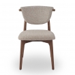 Стул Q-Home Tods 2 (Тодс 2), Орех / бежевая ткань, QHCHTODS2 - Фото 9