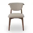 Стул Q-Home Tods 2 (Тодс 2), Орех / бежевая ткань, QHCHTODS2 - Фото 9