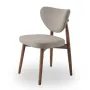 Стул Q-Home Tods 3 (Тодс 3), Орех / бежевая ткань, QHCHTODS3