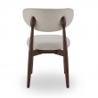 Стул Q-Home Tods 4 (Тодс 4), темный Орех / бежевая ткань, QHCHTODS4 - Фото 8