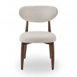 Стул Q-Home Tods 4 (Тодс 4), темный Орех / бежевая ткань, QHCHTODS4 - Фото 2