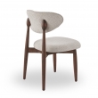 Стул Q-Home Tods 4 (Тодс 4), темный Орех / бежевая ткань, QHCHTODS4 - Фото 6