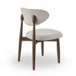 Стул Q-Home Tods 4 (Тодс 4), темный Орех / бежевая ткань, QHCHTODS4 - Фото 6