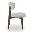 Стул Q-Home Tods 4 (Тодс 4), темный Орех / бежевая ткань, QHCHTODS4 - Фото 5