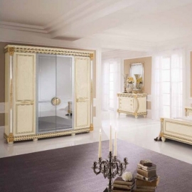 Шкаф 4-дверный Arredo Classic Liberty, с зеркалами