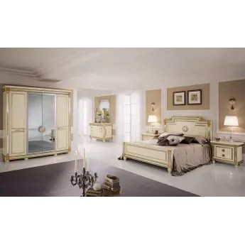 Шкаф 4-дверный Arredo Classic Liberty, с зеркалами