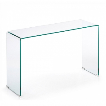 Консоль Q-Home F-062, 125x40 см, каленное стекло