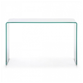 Консоль Q-Home F-062, 125x40 см, каленное стекло