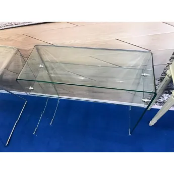 Консоль Q-Home CON-03, 80x30 см, каленное стекло