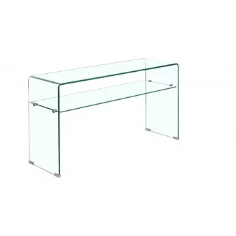 Консоль Q-Home Line (Лайн), 90x30 см, каленное стекло, QHGC-062