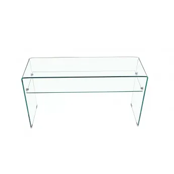 Консоль Q-Home Line (Лайн), 90x30 см, каленное стекло, QHGC-062