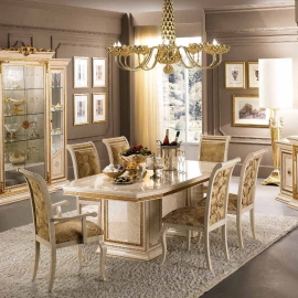 Стол обеденный Arredo Classic Leonardo, 200/250/300х110 см, раскладной