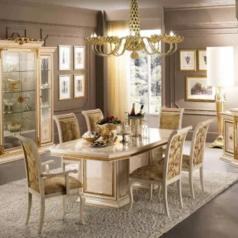 Стол обеденный Arredo Classic Leonardo, 200/250/300х110 см, раскладной