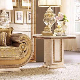 Приставной столик Arredo Classic Leonardo, 70х70 см (Арредо Классик Леонардо)