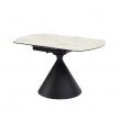 Стол обеденный MOD Interiors Toledo, 90 (135) см, керамика белый мрамор, раздвижной, MDI.DT.TOL.18 - Фото 2