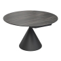 Стол обеденный MOD Interiors Toledo, 90 (135) см, керамика черный мрамор, раздвижной, MDI.DT.TOL.23