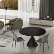 Стол обеденный MOD Interiors Toledo, 90 (135) см, керамика черный мрамор, раздвижной, MDI.DT.TOL.23 - Фото 3