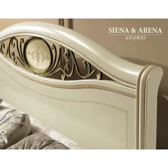 Кровать Siena Avorio Ferro Camelgroup, 160 см с изножьем